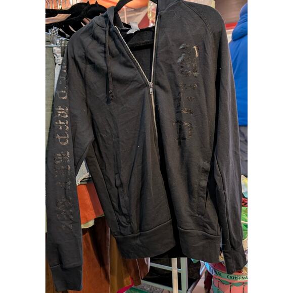 Taylor Swift Reputation Stadium Tour black zip-up hoodie - Picture 3 of 5